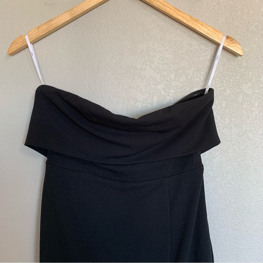 Lulus Small Classy Consideration Black Strapless … - image 4